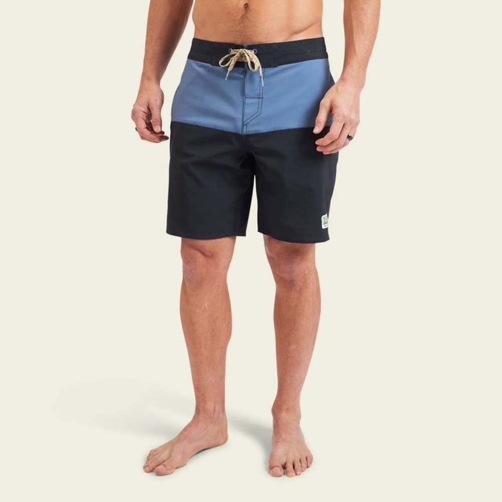 Howler Brothers Buchannon Boardshorts HB Chargers Antique Black/Blue Mirage NWT - Picture 4 of 12